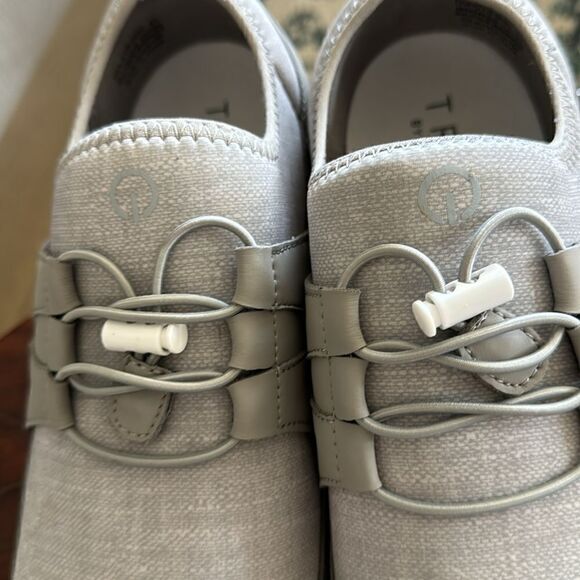 TRAQ by ALEGRIA Cynch Gray Textile Comfort Casual Walking Shoes Men's Size 41 - Picture 12 of 12